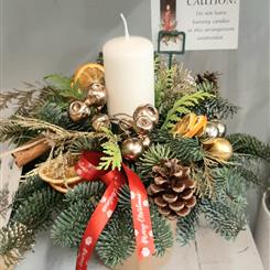 Christmas Florist Choice Tablecentre