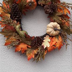 Autumn Door Wreath
